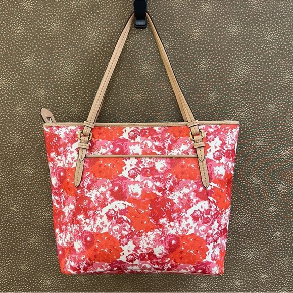 COACH • Metro Floral Tote Bag Shopper Purse - Picture 10 of 10